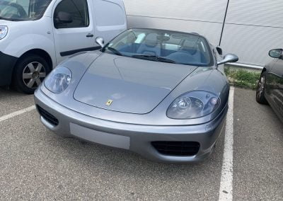 Arrivée de la Ferrari 360 Spider