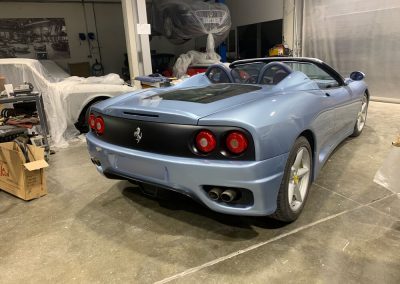 Ferrari 360 spider rénovation