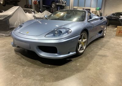 Ferrari rénovée par ASL
