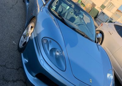 Rénovation d'une Ferrari 360 Spider